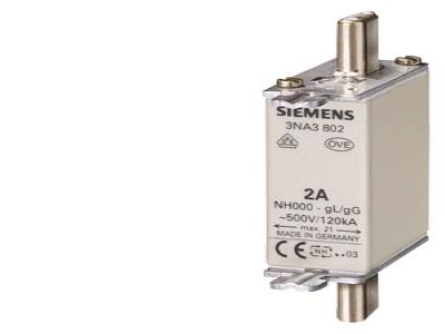 Recommended line-side overcurrent protection devices